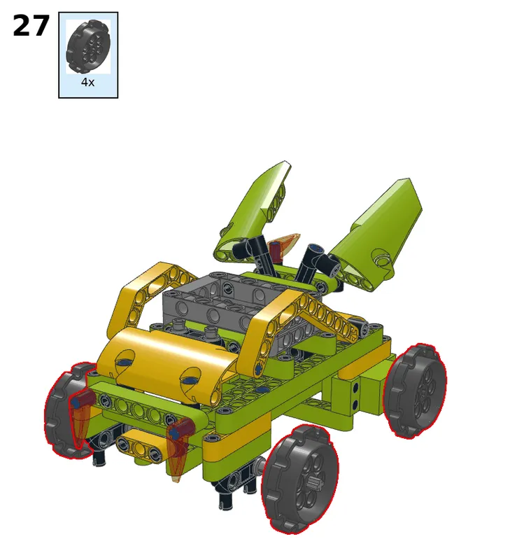 Wukong tank with two servos - step 27